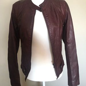 Maurice’s size small faux leather jacket